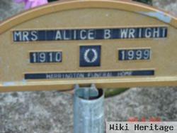 Alice B. Wright