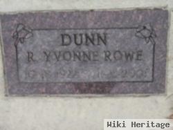 Rose Yvonne Rowe Dunn