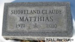 Shoreland Claude "matt" Matthias