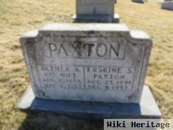 Erskine S Paxton