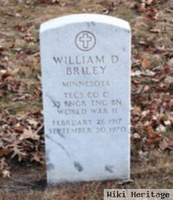 William D Briley