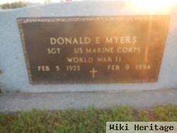 Donald Earl Myers