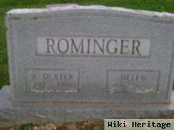 Benjamin Dexter "bennie" Rominger