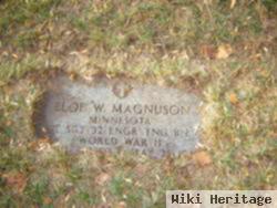 Elof W. Magnuson