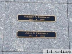 Julia G Butkus Friedman