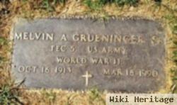 Melvin Albert Grueninger, Sr