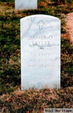 James O Sayles