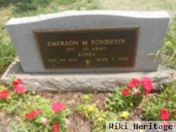 Pfc Emerson Maynard Fondessy