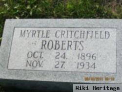 Myrtle Critchfield Roberts