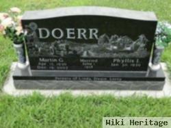 Martin G Doerr