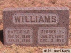 Mattie H. P. Williams
