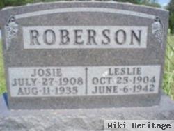 Josie Jean Kelley Roberson