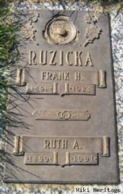 Frank H Ruzicka