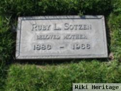 Ruby L Sotzen