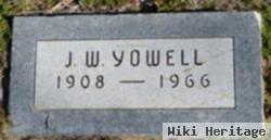 J W Yowell