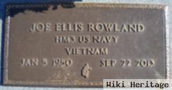 Joe Ellis Rowland