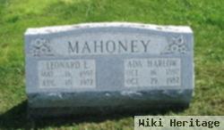 Ada L Harlow Mahoney