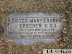 Sr Mary Lourdes Creeden