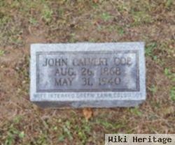 John Calvert Coe