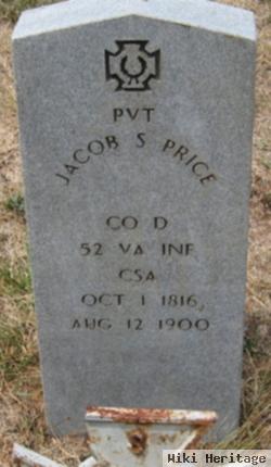 Pvt Jacob S. Price