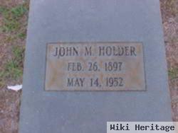 John M. Holder