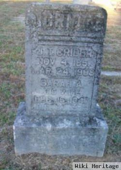 James Thomas "j.t." Crider