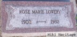 Rose Marie Lowery