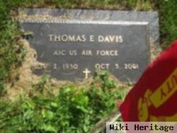 Thomas E Davis