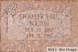 Stoakley Earl Bolton