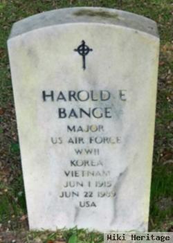 Harold Edmond Bange