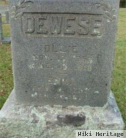 Nancy Ann Olivia "ollie" Dewese