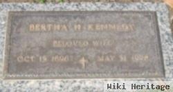 Bertha H Kennedy