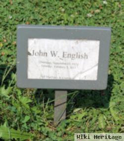 John W English