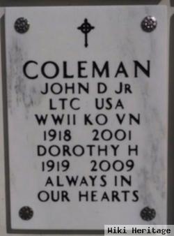 Ltc John D. Coleman, Jr