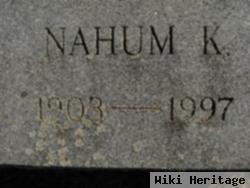 Nahum K Totman