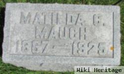 Matilda C. Hoodmaker Mauch