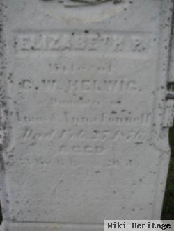 Elizabeth R Helwig