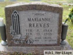 Marianne "doatsie" Mccubbins Reeves