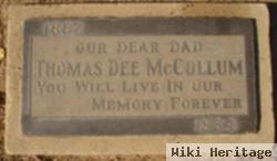 Thomas Dee Mccollum, Sr