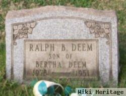 Ralph Bernard Deem