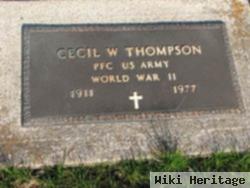 Cecil W. Thompson