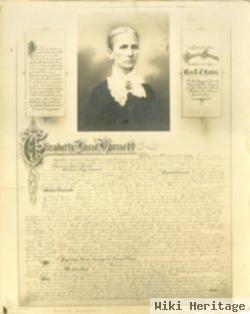 Elizabeth Jane Irvin Barnett