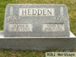 Jennie M Hedden