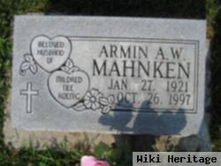 Armin A. W. Mahnken