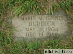 Marie Mcginnis Burdick