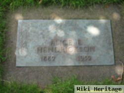 Alice E. Hendrickson