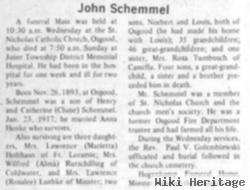 John J Schemmel