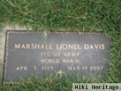 Marshall Lionel Davis