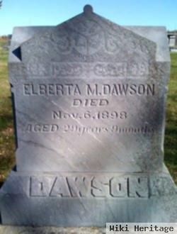 Elberta M Dawson