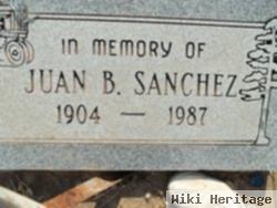 Juan B Sanchez